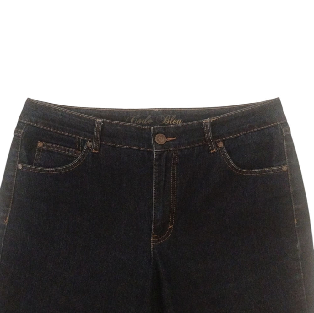 Code Bleu Dark blue Michele Jeans SZ 14 S - Picture 3 of 5
